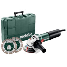 Угловая шлифмашина Metabo WEQ 1400-125 Set 600347510