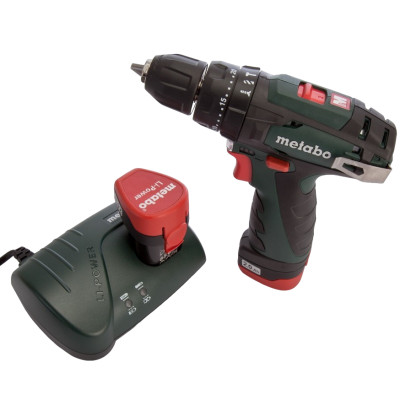 Дриль-шуруповерт ударний акумуляторний Metabo PowerMaxx SB Basic 600385500