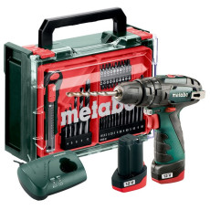 Дриль-шуруповерт ударний акумуляторний Metabo PowerMaxx SB Basic Set 600385710