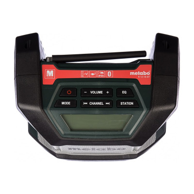 Радіоприймач Metabo R 12-18 BT 600777850 без АКБ
