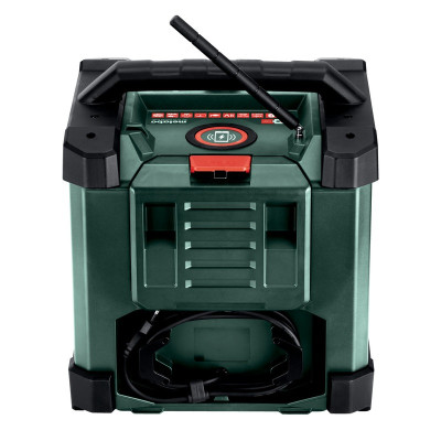 Радиоприёмник с функцией зарядки аккумуляторов Metabo RC 12-18 32W BT DAB+ 600779850 без АКБ