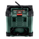 Радиоприёмник с функцией зарядки аккумуляторов Metabo RC 12-18 32W BT DAB+ 600779850 без АКБ