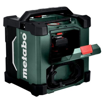 Радиоприёмник с функцией зарядки аккумуляторов Metabo RC 12-18 32W BT DAB+ 600779850 без АКБ