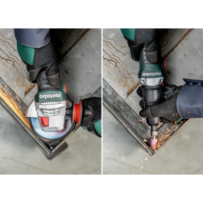 Прямая шлифмашина аккумуляторная Metabo GVB 18 LTX BL 11-28 600826840 без АКБ