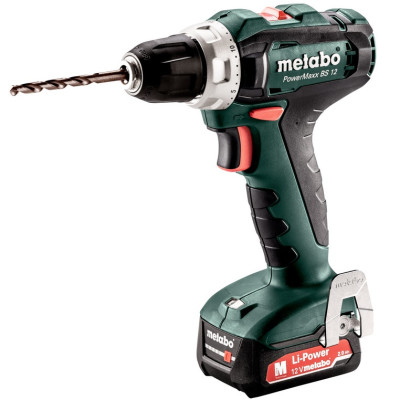 Дрель-шуруповёрт аккумуляторная Metabo PowerMaxx BS 12 601036500
