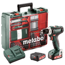 Дрель-шуруповёрт аккумуляторная Metabo PowerMaxx BS 12 Set 601036870
