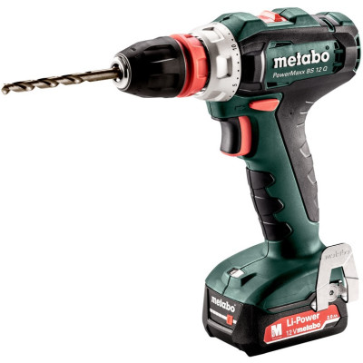 Аккумуляторная дрель-шуруповёрт Metabo PowerMaxx BS 12  Q 601037500