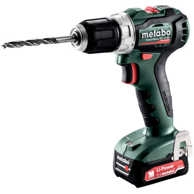 Дриль-шуруповерт акумуляторний Metabo PowerMaxx BS 12 BL 601038500