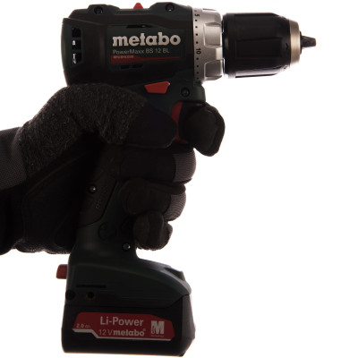 Дриль-шуруповерт акумуляторний Metabo PowerMaxx BS 12 BL 601038500