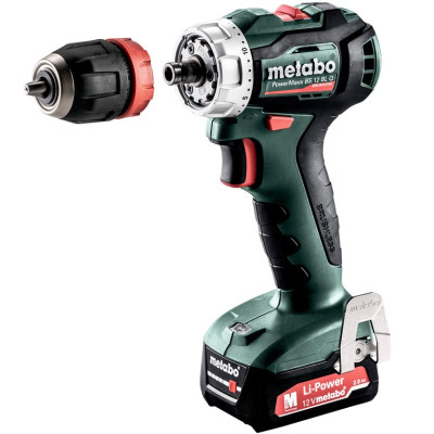Дрель-шуруповёрт аккумуляторная Metabo BS 12 BL Q 601039500
