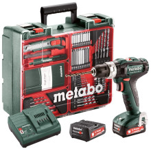 Дрель-шуруповёрт ударная аккумуляторная Metabo PowerMaxx SB 12 Set 601076870