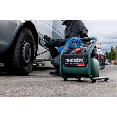 Компресор акумуляторний Metabo Power 160-5 18 LTX BL OF 601521850 без АКБ