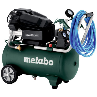 Компресор поршневий масляний Metabo Basic 400-50 V 601526000