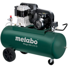 Компрессор поршневой масляный Metabo Mega 650-270 D 601543000