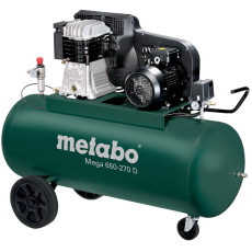 Компресор поршневий масляний Metabo Mega 650-270 D 601543000