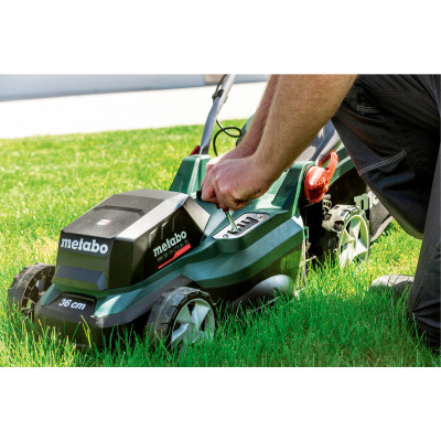 Газонокосарка акумуляторна Metabo RM 36-18 LTX BL 36 601716850 без АКБ