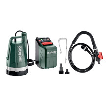 Насос заглибний і бочковий акумуляторний для дощової води Metabo TPF 18 LTX 2200 601729850 без АКБ