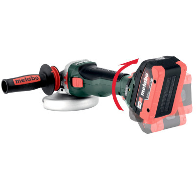 Кутова шліфмашина акумуляторна Metabo WB 18 LTX BL 15-125 Quick 601730660