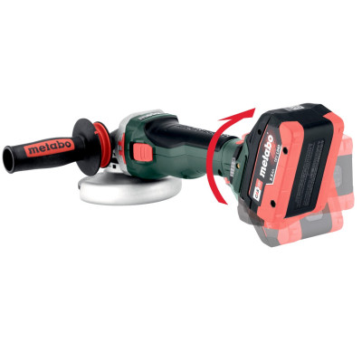 Кутова шліфмашина акумуляторна Metabo WVB 18 LTX BL 15-125 Quick 601731660