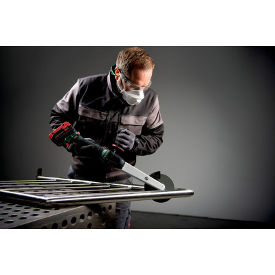 Шлифмашина для угловых сварных швов аккумуляторная Metabo KNSVB 18 LTX BL 150 601765840 без АКБ