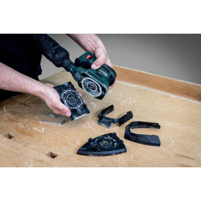 Вібраційна шліфмашина акумуляторна Metabo PowerMaxx SRA 12 BL Set 602036920 без АКБ