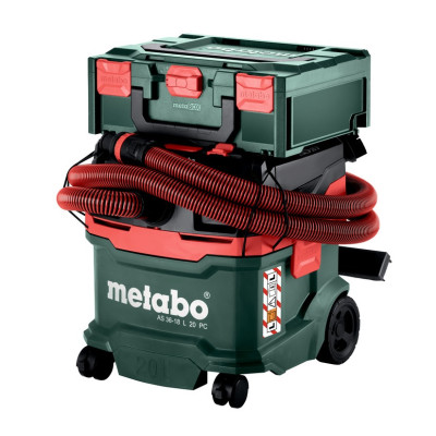 Пылесос аккумуляторный Metabo AS 36-18 L 20 PC 602071850 без АКБ