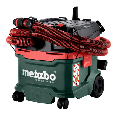Пылесос аккумуляторный Metabo AS 36-18 L 20 PC-CC 602072850 без АКБ
