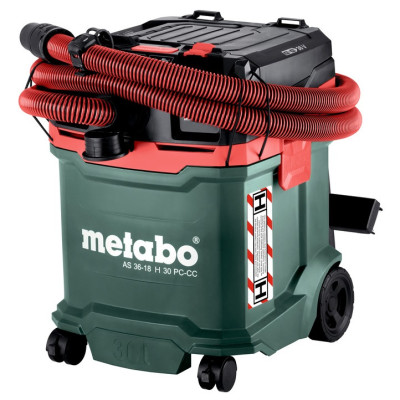 Пылесос аккумуляторный Metabo AS 36-18 H 30 PC-CC 602075850 без АКБ