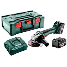 Кутова шліфмашина акумуляторна Metabo W 18 L BL 9-125 602374510
