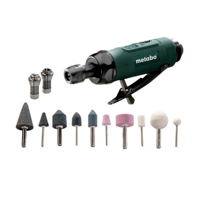 Шліфмашина пряма пневматична Metabo DG 25 Set 604116500