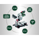 Торцювальна пила Metabo KS 216 M Set 610216900