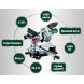 Торцювальна пила Metabo KGS 254 M 613254000