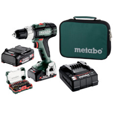 Дриль-шуруповерт ударний акумуляторний Metabo SB 18 L Set 614053900