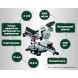 Торцювальна пила акумуляторна Metabo KGS 18 LTX BL 216 614216920
