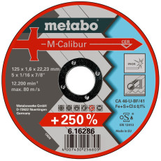 Круг відрізний по нержавіючій сталі Metabo M-Calibur Inox TF 41 125х22.23х1.6 мм 616286000
