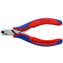 Кусачки угловые для электроники KNIPEX 120 мм 62 12 120