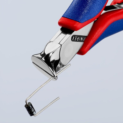 Кусачки кутові для електроніки KNIPEX 120 мм 62 12 120