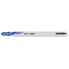 Полотна по металу для лобзика 25 шт Metabo HSS Basic Metal 106х1.2 мм T 318 A 623623000