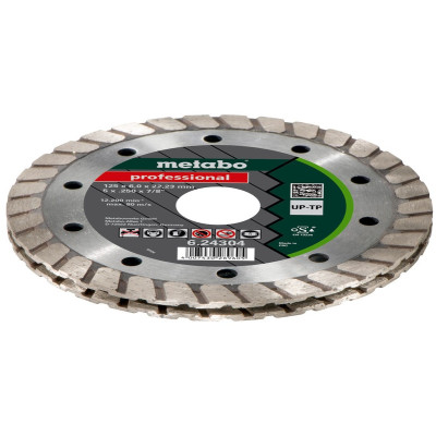Круг фрезерный алмазный по кирпичу Metabo Professional UP-TP 125х22.23х6 мм 624304000