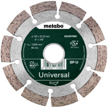 Круг алмазний універсальний Metabo SP-U Universal 125х22.23х2 мм 624307000