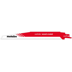 Полотно універсальне для шабельної пили Metabo Carbide Wood + Metal 225х1.25 мм 8 TPI S 1156 XHM 626560000