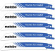 Полотна по металу для шабельної пили 5 шт Metabo Flexible Fast Metal 150х1.6 мм 14 TPI 626568000