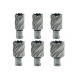 Набор корончатых свёрл 6 шт Metabo HSS rapid cut Weldon 19 14–26 мм 626624000