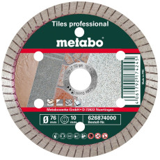 Круг алмазний по керамограніту Metabo TP Professional 76х10х1 мм 626874000
