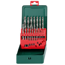 Набір свердел по металу 19 шт Metabo HSS-G DIN338 1-10 мм 627153000