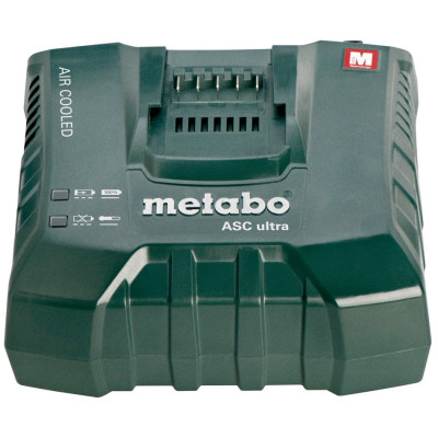 Зарядное устройство Metabo Li-Ion 14.4 В, 18 В, 36 В ASC Ultra 627265000