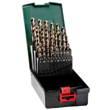 Набір свердел по металу 25 шт Metabo HSS-Co SP 1-13 мм 627672000