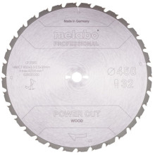 Диск пильний по дереву Metabo Power Cut Wood - Professional 450х30х32 628020000
