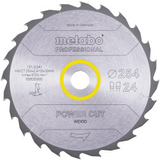 Диск пильний по дереву Metabo Power Cut Wood - Professional 254х30х24 628025000