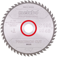 Диск пильний по дереву Metabo Precision Cut Wood - Professional 190х30х48 628035000